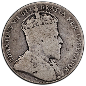SOLD Canada 1903-H 50 Cents Half Dollar Silver Coin - King Edward VII