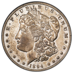 SOLD United States 1894-O $1 Morgan Dollar Silver Coin - Harshly Cleaned
