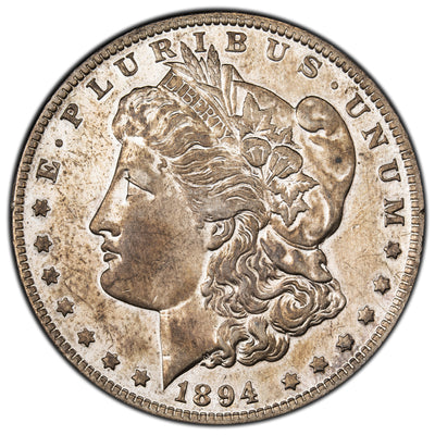 SOLD United States 1894-O $1 Morgan Dollar Silver Coin - Harshly Cleaned