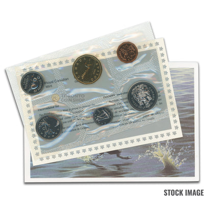 Canada 1995 6-Coin PL Proof-Like Mint Coin Set - Envelope + COA