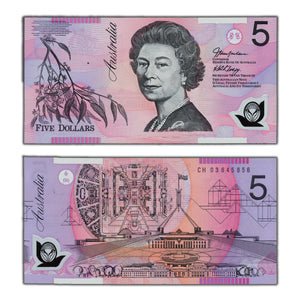 SOLD Australia 2003 $5 Five Dollars Note P #57b - Choice Uncirculated
