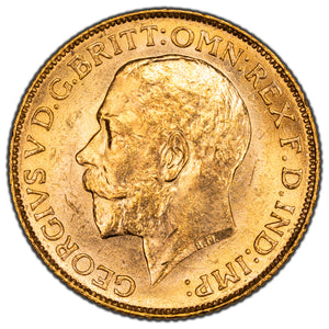 SOLD Canada 1911-C One Sovereign Gold Coin - Uncirculated
