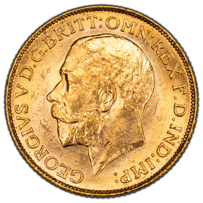 SOLD Canada 1911-C One Sovereign Gold Coin - Uncirculated