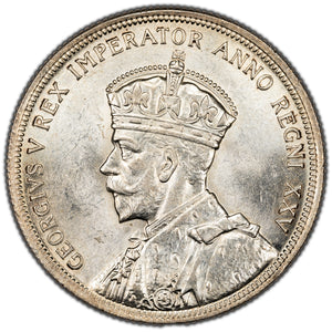 SOLD Canada 1935 $1 Silver Dollar Coin - First Year of Issue - UNC+