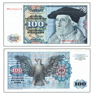 SOLD Germany 1980 100 Mark Note P #34d - VF
