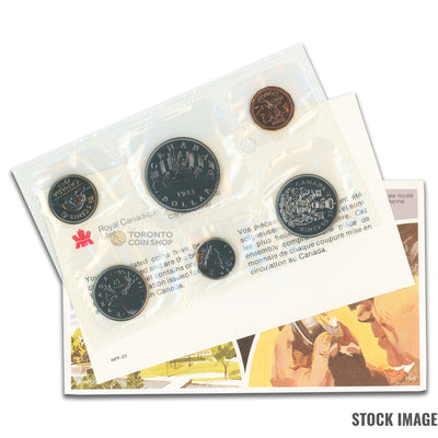 Canada 1983 6-Coin PL Proof-Like Mint Coin Set - Envelope + COA