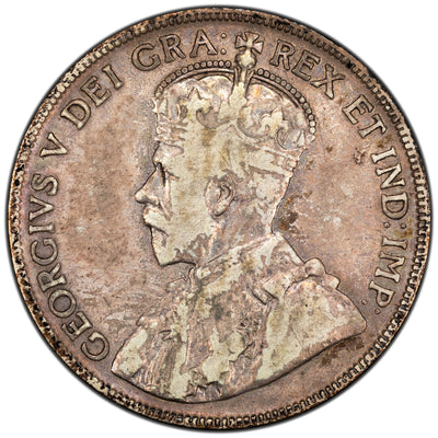 SOLD Canada 1932 50 Cents Half Dollar Silver Coin - Key Date - VG-8