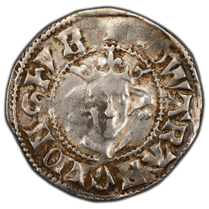 SOLD Great Britain Edward I 1306-7 Canterbury Class 10cf2 Penny Hammered Silver Coin S #1411