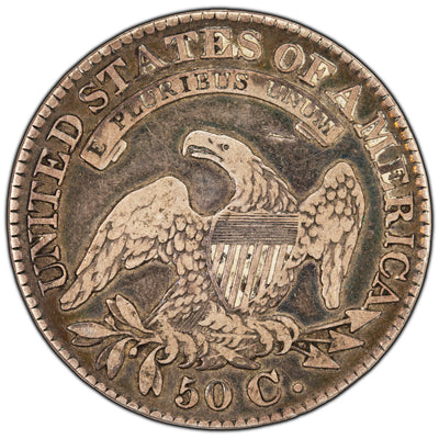 SOLD United States 1828 Square 2 Small 8 Large Letters Capped Bust Half Dollar Silver Coin