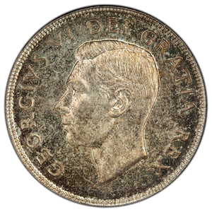 SOLD Canada 1950 Waterlines $1 Silver Dollar Coin - Uncirculated +