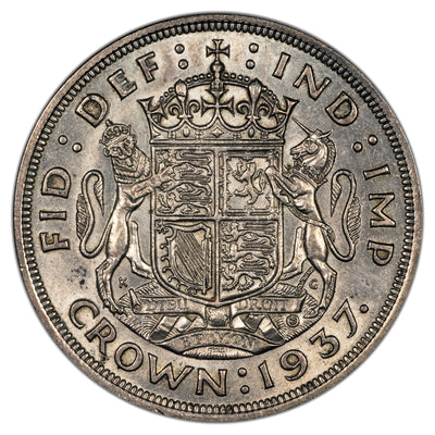 Great Britain 1937 Crown Silver Coin
