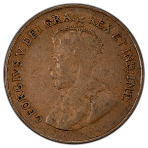 SOLD Canada 1923 1 One Small Cent Coin - Fine