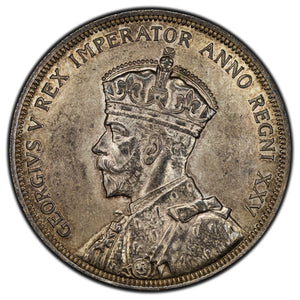 SOLD Canada 1935 $1 Silver Dollar Coin - First Year of Issue - AU