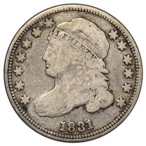 SOLD United States 1831 10 Cents Capped Bust Dime Silver Coin