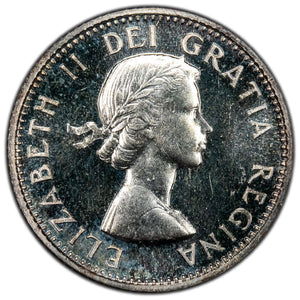 SOLD Canada 1958 10 Cents Dime Silver Coin - Proof-Like