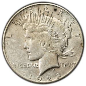 SOLD United States 1928-S $1 Peace Dollar Silver Coin