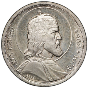 SOLD Hungary 1938 5 Pengo Silver Coin KM #516