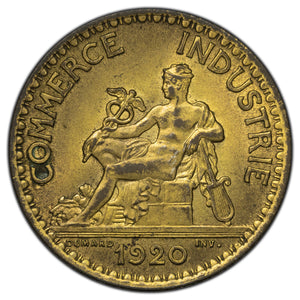France 1920 1 Franc Coin F. 21812 - UNC