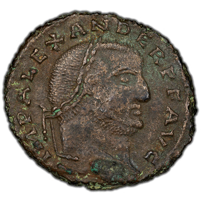 Ancient Rome Imperial AD 308-10 Alexander of Carthage Nummus RIC 68