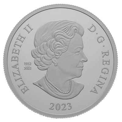 Canada 2023 $20 St. Edward's Crown .9999 Fine Silver Coin