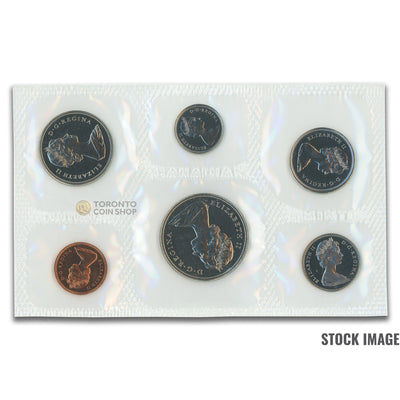 Canada 1969 6-Coin PL Proof-Like Mint Coin Set - Plastic Only