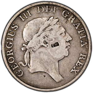 SOLD Great Britain 1812 3 Shillings Bank Token Silver Coin KM #Tn5 - 'TW' Counterstamp