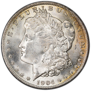 SOLD United States 1904-O $1 Morgan Silver Dollar Coin - BU