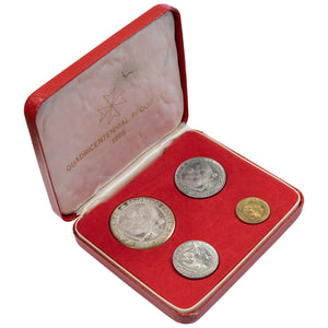 SOLD Malta 1965 St John of Jerusalem 4 Coin Proof Set