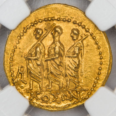 SOLD Ancient Scythia Coson 54 BC AV Stater Gold Coin RPC #1701a - NGC Ancients MS