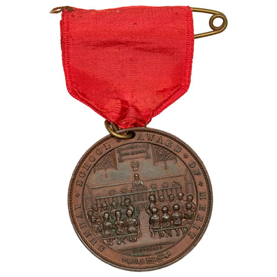 Sunday School Award of Merit 38mm Medal