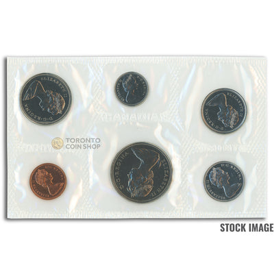 Canada 1968 6-Coin PL Proof-Like Mint Coin Set - Plastic Only