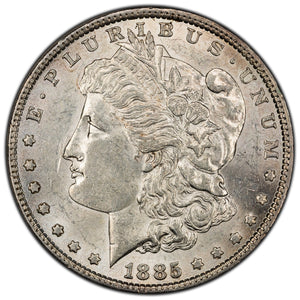 SOLD United States 1885 $1 Morgan Silver Dollar Coin