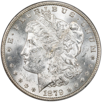 SOLD United States 1879-S $1 Morgan Silver Dollar Coin - Uncirculated