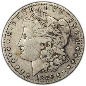SOLD United States 1886-O $1 Morgan Dollar Silver Coin