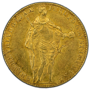 SOLD Hungary 1844 One Ducat Gold Coin