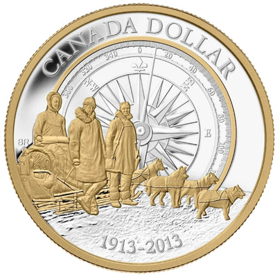 Canada 2013 Canadian Arctic Expedition Deluxe .9999 Fine Silver Proof Set