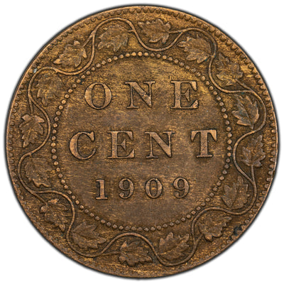SOLD Canada 1910 1 Large Cent Coin - EF-40