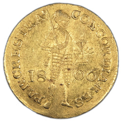 Netherlands 1806 Ducat Gold Coin FR #325 - Lightly Bent