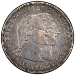 SOLD United States 1900 $1 Lafayette Dollar Silver Coin - Cleaned
