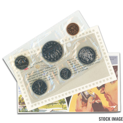 Canada 1984 6-Coin PL Proof-Like Mint Coin Set - Envelope + COA