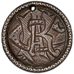 SOLD Canada (1858-1901) Victorian Love Token - Holed