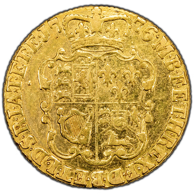 SOLD Great Britain 1776 Guinea Gold Coin - Cleaned