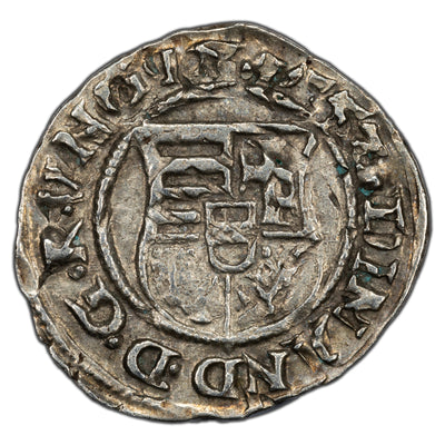 Hungary 1553 Denar Silver Coin