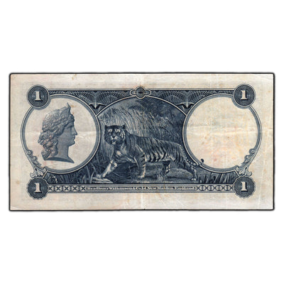 SOLD Straits Settlements 1935 $1 Note