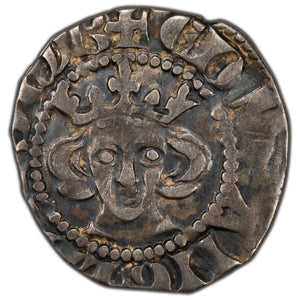 SOLD Great Britain Edward I 1280 Class 3f Canterbury Penny Hammered Silver Coin S #1419 - Clipped