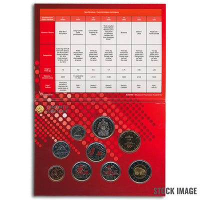 Canada 2010 Olympic 9-Coin PL Proof-Like Mint Coin Set - Original Packaging