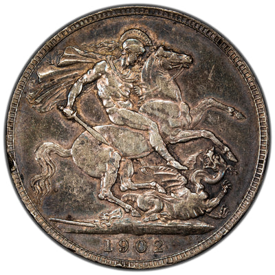 Great Britain 1902 Crown Silver Coin