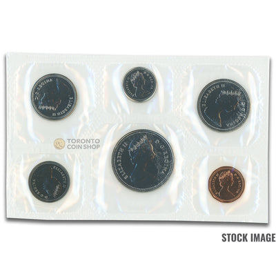 Canada 1984 6-Coin PL Proof-Like Mint Coin Set - Plastic Only
