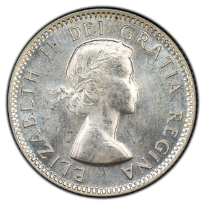 SOLD Canada 1956 Dot 10 Cents Dime Silver Coin - Choice Uncirculated