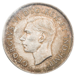Canada 1943 Far 3 50 Cents Half Dollar Silver Coin - ICCS MS-64